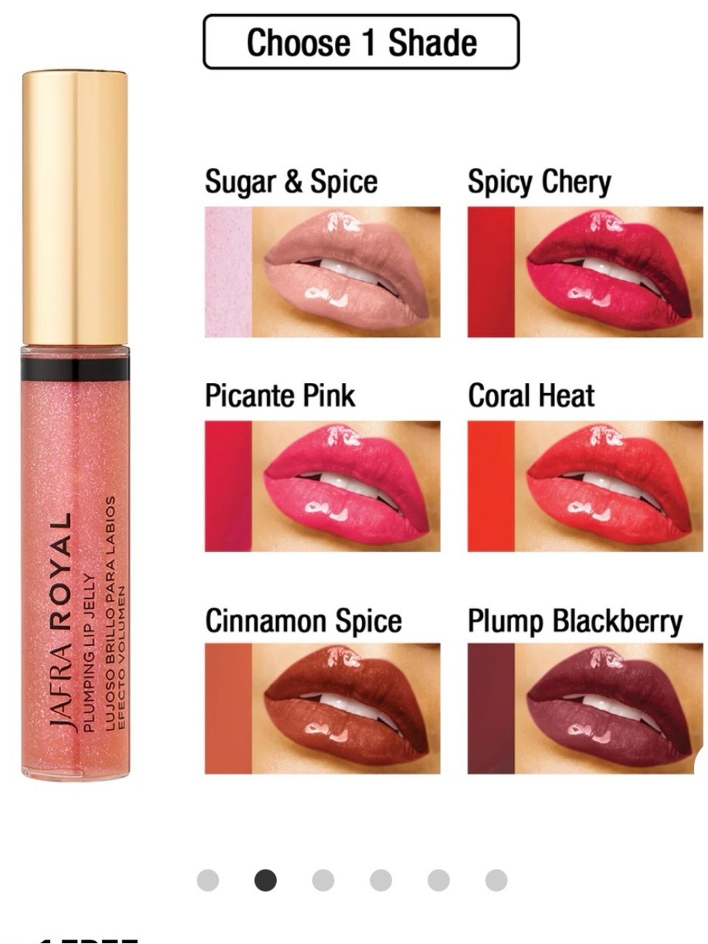 JAFRA Plumping Lip Jelly Duo — Picante Pink & Coral Heat